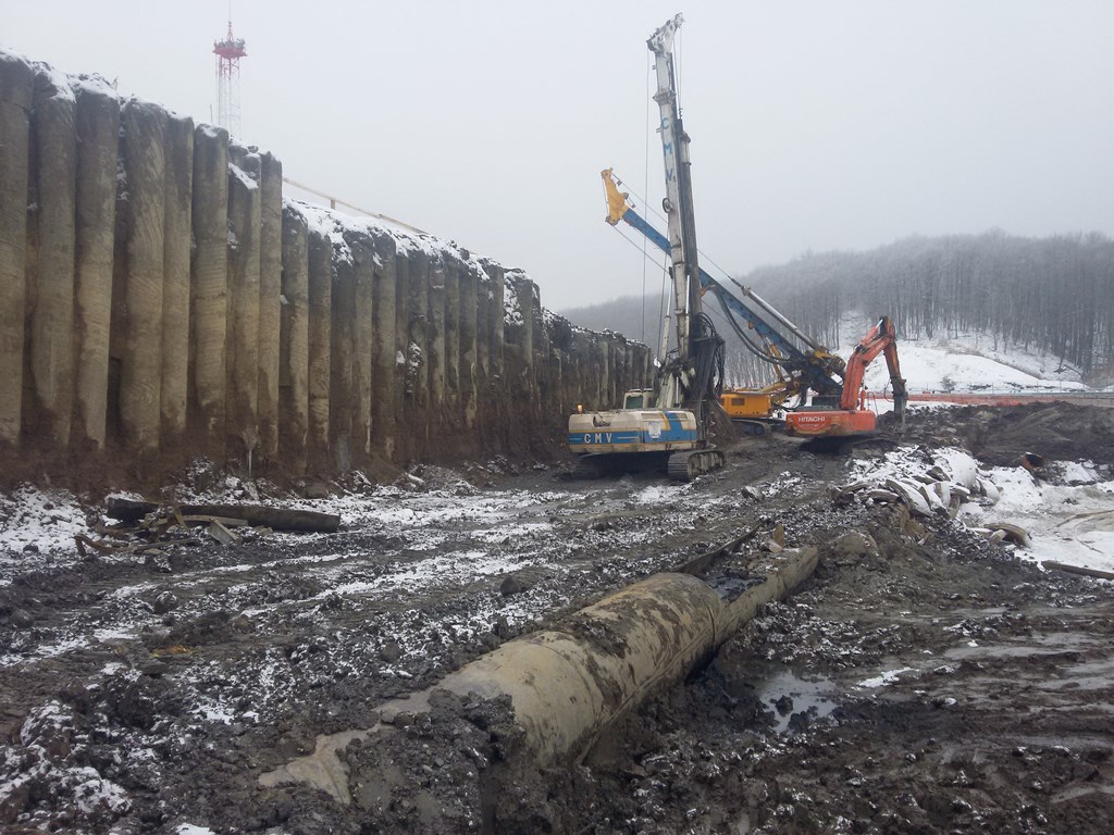 Установка и контроль качества буронабивных свай, Новороссийск